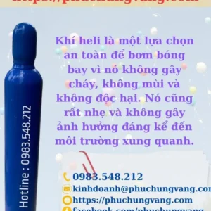 Bình Khí Heli 10 Lít - Bơm Bóng Bay